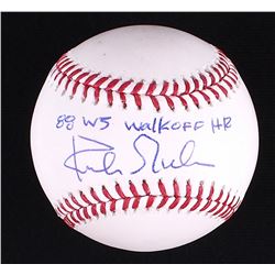 Kirk Gibson Signed OML Baseball Inscribed "88 WS Walkoff HR" (MLB Hologram)