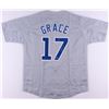 Image 1 : Mark Grace Signed Cubs Jersey (Leaf COA)