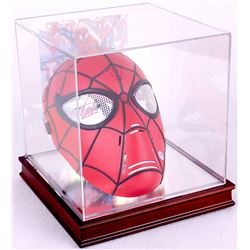 Stan Lee Signed "Spider-Man" Marvel Full-Size Mask in High Quality Display Case (PSA COA)