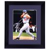 Image 1 : Mike Piazza Signed Dodgers 13x15 Custom Framed Photo Display (PSA COA)