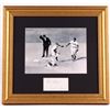 Image 1 : Pee Wee Reese Signed Dodgers 16x17 Custom Framed Display Inscribed "Best Always" (PSA COA)