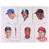 Image 1 : Lot of (7) LE Ron Lewis "Living Legends" 8x10 Lithographs with Sandy Koufax, Enos Slaughter, Willie 