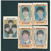 Image 1 : Set of (5) 1964 Hallmark Beatles Stamps with John Lennon, Paul McCartney, George Harrison &amp; Ring