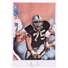 Image 1 : Howie Long Signed LE Raiders 16x24 Lithograph G/P #33/75  (Autograph Reference COA)