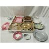Image 1 : ASHTRAYS VINTAGE ANTIQUE GLASS BRASS PEWTER MORE