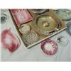 Image 2 : ASHTRAYS VINTAGE ANTIQUE GLASS BRASS PEWTER MORE