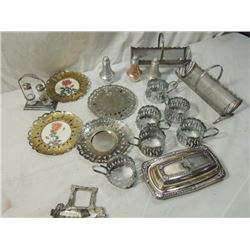 VINTAGE METALWARE BRASS ALUMINUM SILVER MORE