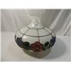 Image 1 : NICE LEADED GLASS ANTIQUE LIGHT SHADE