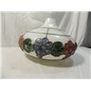 Image 2 : NICE LEADED GLASS ANTIQUE LIGHT SHADE