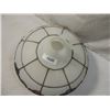 Image 3 : NICE LEADED GLASS ANTIQUE LIGHT SHADE