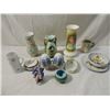 Image 1 : CHINA PORCELAIN LOT EGGS OCCUPIED JAPAN VASE ITALY