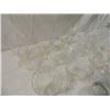 Image 3 : BOX LOT VINTAGE CRYSTAL STEMWARE WINE GLASSES