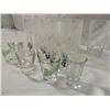 Image 2 : BEVERAGE GLASS LOT ETCHED SHOT GLASSES MORE!!