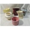 Image 1 : LOT 6 POTTERY SHAWNEE MCCOY? RED WING VINTAGE