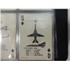 Image 7 : BINDER FULL AIRCRAFT AIR FORCE PLAYING CARD SETS
