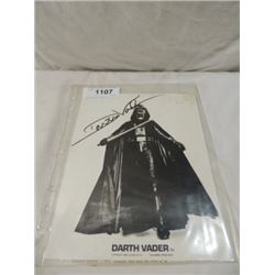 1980 LUCAS OFFICIAL STAR WARS PHOTO DARTH VADER