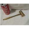 Image 2 : TOP BRASS GAVEL HAMMER AUCTIONEER JUDGE