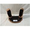 Image 1 : VINTAGE ART DECO 1940'S COPPER BALLERINA SHOE SET