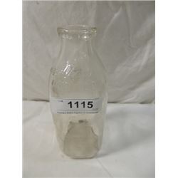 PRAIRIEVIEW DAIRY CO. 1 QUART EMBOSSED BOTTLE