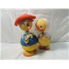 Image 1 : SUPER RARE GERMANY PAPER MACHE BOBBLE HEAD CHICKS