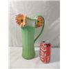 Image 2 : ITALY? CAPODIMONTE? STYLISH POTTERY PITCHER