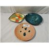 Image 1 : VINTAGE SASHA BRASTOFF ART ENAMEL ASHTRAY LOT