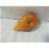 Image 3 : RARE BLOWN GLASS HOLLOW ROOSTER PAPER WEIGHT