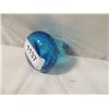 Image 2 : BLOWN GLASS BLUE BUBBLE BELL PAPERWEIGHT