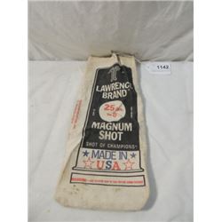 LAWRENCE 25 LB MAGNUM SHOT CLOTH BAG