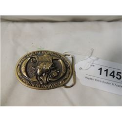 BASS ANGLERS SPORTSMAN SOCIETY BELT BUCKLE FISHING