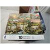 Image 2 : PUZZLE LOT SOME NEW ALL WITH ALL PIECES