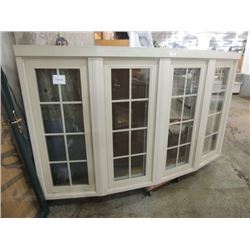 NEW CASEMENT BOW BAY WINDOW 98" X 56" $2000