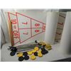Image 1 : VINTAGE OUTDOOR INDOOR SHUFFLE BOARD SET COMPLETE