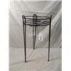 Image 1 : BLACK WROUGHT IRON VINTAGE PLANT STAND