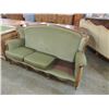 Image 2 : ANTIQUE VINTAGE GREEN SOFA EARLY AMERICAN