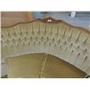 Image 3 : HUGE ANTIQUE HALF MOON SHAPED SOFA COUCH 3 PIECE
