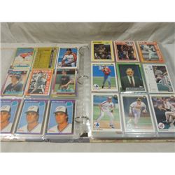 1990 SCORE BASEBALL CARD SET BINDER FULL COMPLETE
