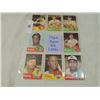 Image 1 : LOT 8 1963 TOPPS BASEBALL CARDS