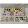 Image 1 : 16 CARD LOT BASEBALL TOPPS 1962 1963