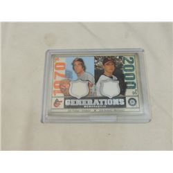 UPPER DECK GENERATIONS JERSEY CARD PALMER BEDARD