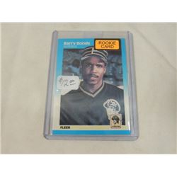 FLEER BARRY BONDS ROOKIE CARD