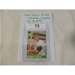 1966 TOPPS BASEBALL CARD ORLANDO CEPEDA #132