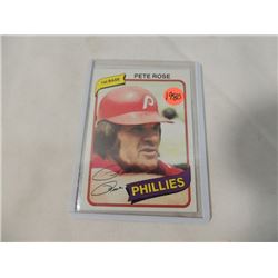 1980 TOPPS PETE ROSE #540 BASEBALL CARD