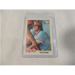 1978 PETE ROSE TOPPS BASEBALL CARD