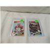 Image 1 : 2 CARD LOT FOOTBALL CARDS PAYTON GREEN ROOKIE