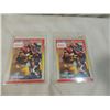 Image 1 : 2 CARD LOT JUNIOR SEAU ROOKIE CARDS FOOTBALL SCORE