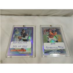 DEVIN HESTER 2008 TOPPS REFRACTOR FOOTBALL CUTLER