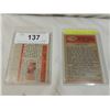 Image 2 : 1955 TOPPS DALE ATKESON 1956 CHRISTIANSEN CARDS