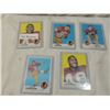 Image 1 : LOT 5 1969 REDSKINS FOOTBALL CARDS VINTAGE TOPPS
