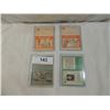 Image 2 : 4 VINTAGE TOPPS FOOTBALL CARDS 1963 64 66